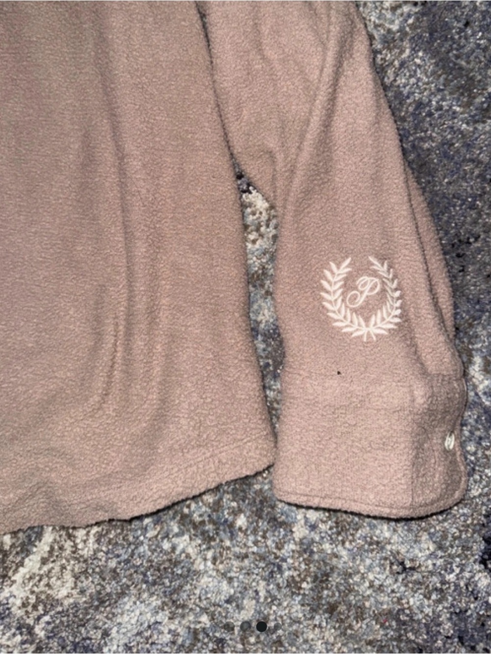 PINK Victoria's Secret Teddy Jacket in Mauve Brown - Picture 3 of 4